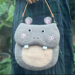 Cute Animal Handmade Tote Bag