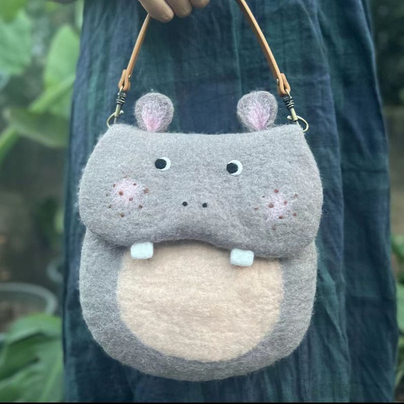 Cute Animal Handmade Tote Bag