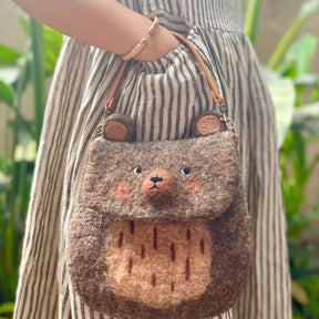 Cute Animal Handmade Tote Bag